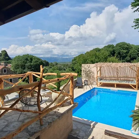 Hvar Stone Villa With Pool *